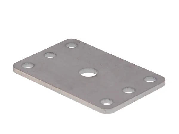 Dübelplatte 6 mm Stahl