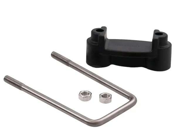 U-Bügel-Set V2A schwarz