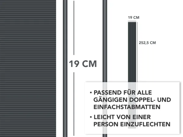Guck Nich® Sichtschutz-Streifen Hart-PP