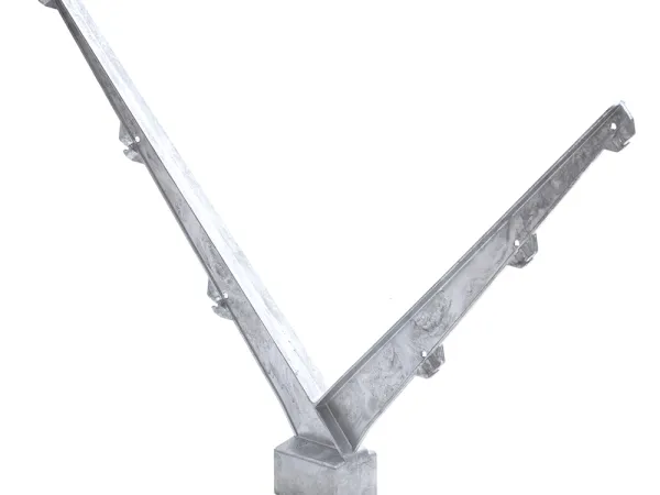 Stacheldrahtausleger Y-Form