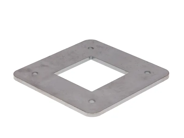 Fußplatte 200 x 200 x 8 mm Stahl